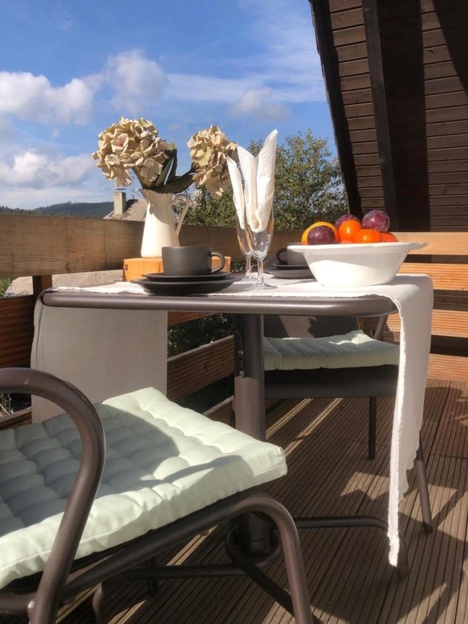 Ferienwohnung Seeblick Nr 4 2-Zimmer, Baerental, Feldberg Rotwasser Exterior photo